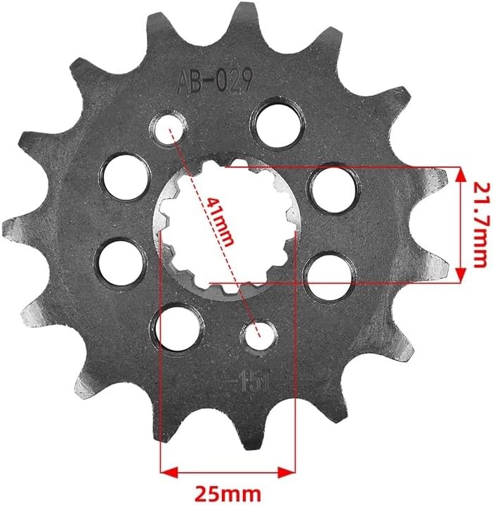 520-15T 520 チェーン 15T オートバイ 20CrMnTi フロント スプロケット